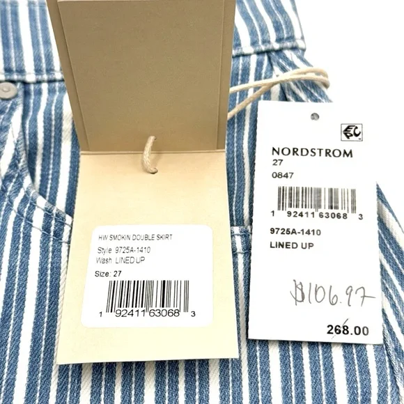 Mother High Waisted Smokin Double Mini Skirt Size 27 - Picture 12 of 16